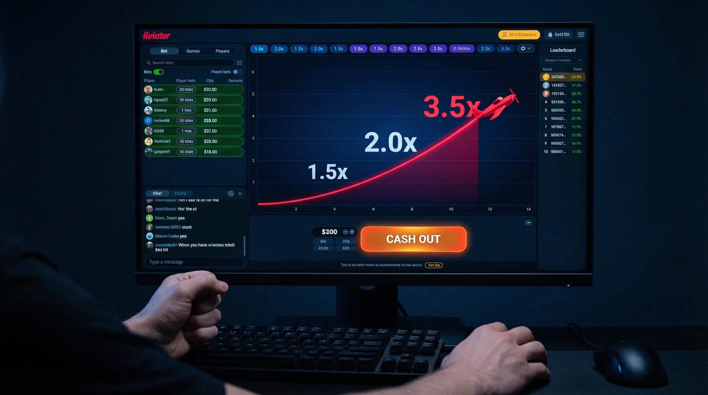 Aviator no GBG Bet - Jogo crash de multiplicador