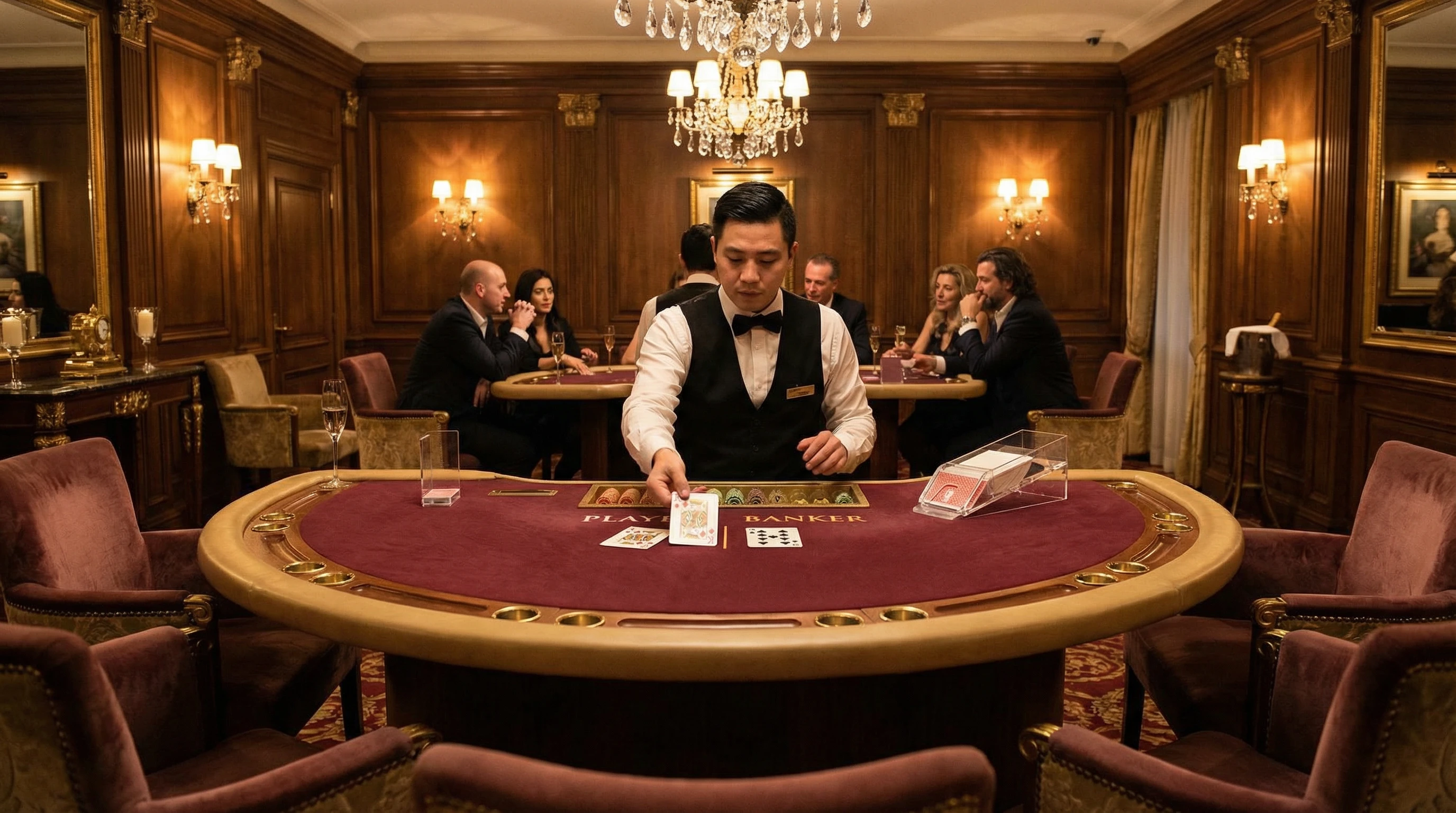 Bacará no GBG Bet - Jogo de cartas elegante